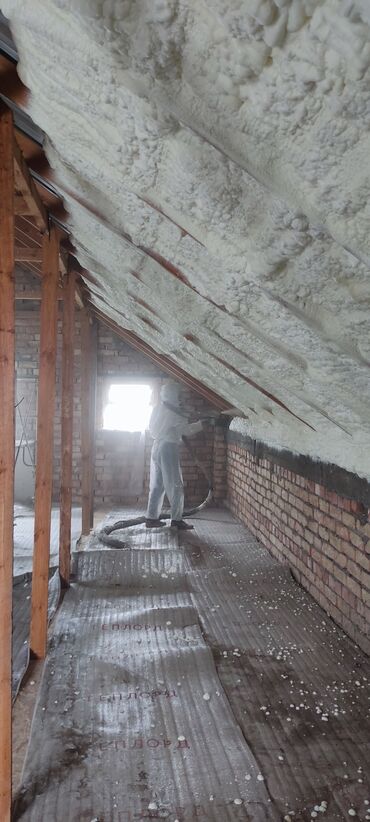 Утепление: Утепление крыши, Утепление потолоков | Утепление контейнера, Утепление дома, Утепление квартиры Пенополиуретан, Базальт, Penoplex Больше 6 лет опыта — 13