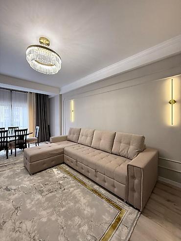 панфиловскии раион: 2 комнаты, 68 м², Ак-Кеме 7 этаж, Евроремонт — 1