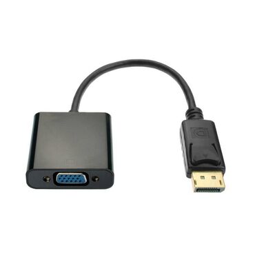 Другие аксессуары для компьютеров и ноутбуков: Адаптер VGA (M) - DisplayPort (M) (видео конвертер, переходник)