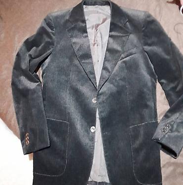 sinsay sako i pantalone: Muški sako od somota (C&A, regular fit) - Materijal: somot — 1