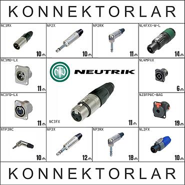 🔌 Neutrik və Rean – peşəkar audio, video və işıqlandırma sistemləri
