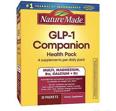 Витамины и БАДы: Nature Made GLP-1 Companion – Health Pack (30 paket) Məhsulun — 1
