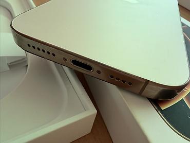 kingdom come: IPhone 16 Pro Max, Б/у, Desert Titanium, Коробка, 86 % — 4