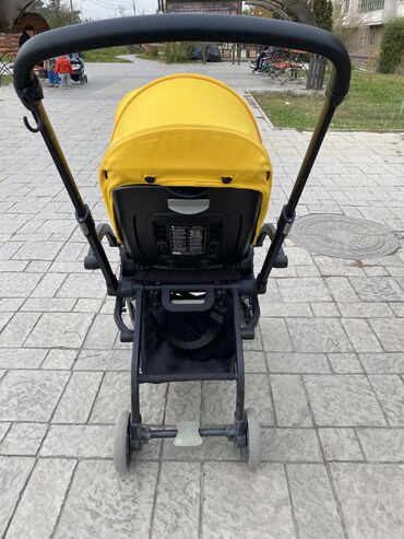 Коляски: Коляска, цвет - Желтый, Б/у — 3