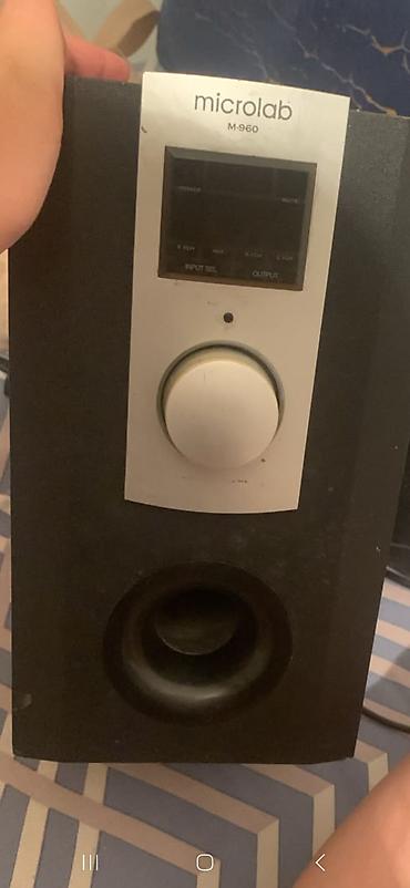 bt fm modulator: Microlab M-960 — комплект акустики 5.1 для домашнего кинотеатра — 3