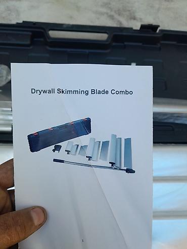 nabor hacar: **Drywall Skimming Blade Combo** – divar və tavan səthlərinin — 3
