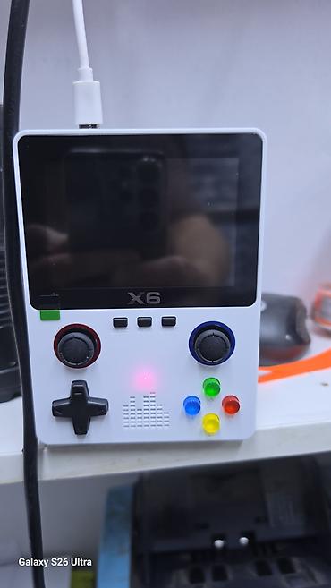 bt fm modulator: Портативная игровая консоль X6 — компактное устройство для ретро-игр и — 3