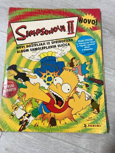 scream 3 sa prevodom: The simpsons i Minecraft albumi sa slicicama Simpsonovi album iz