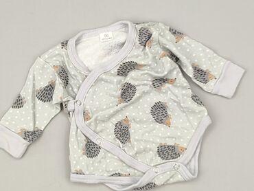 pajacyk dla niemowląt bawełna: Body, 0-1 month, 
condition - Perfect