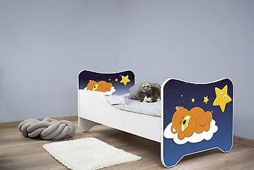 10 cm: Dečiji krevet 160x80 cm Happy Kitty Sleeping Teddy Opis: - Dimenzije — 1