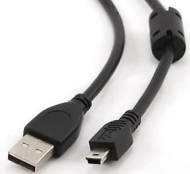 Druga oprema za računare i laptopove: USB A na Mini USB kabl – sa feritnim filterom Opis: - Kabl za — 10