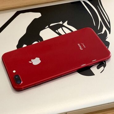 Электроника: IPhone 8 Plus | 64 ГБ | Красный Б/у | Отпечаток пальца
