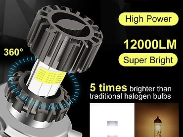 Prekidači: LED BA20D – 6 V - Napon: 6 V - Grlo: BA20D, dvostruki kontakt — 11