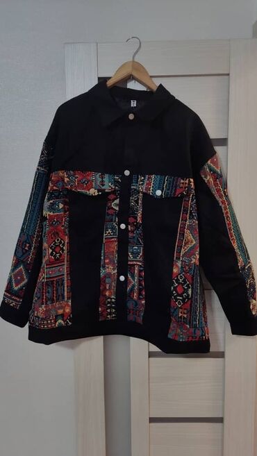 одежда мужская: Куртка 4XL (EU 48), 5XL (EU 50), цвет - Черный