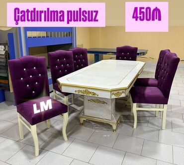 qonaq otağı üçün divar kağızları: Möhtəşəm DƏVƏBEL masa dəsti👑 Yüksək keyfiyyətlə Qiymət : Masa