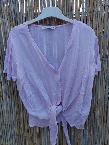 letnje bluze: M (EU 38), Single-colored, color - Lilac