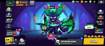 kişi otaq şap şapları: Brawl Stars oyununun hesabı Real alıcıya endirim oluna bilər