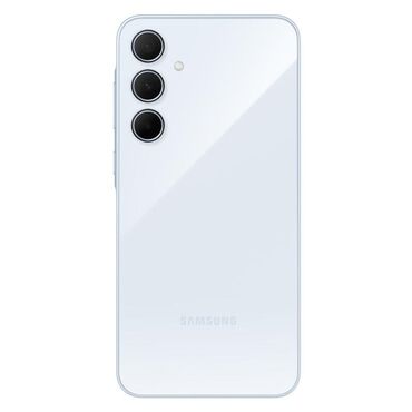 телефон samsung: Samsung Galaxy A35, Б/у, 128 ГБ, цвет - Синий, 2 SIM