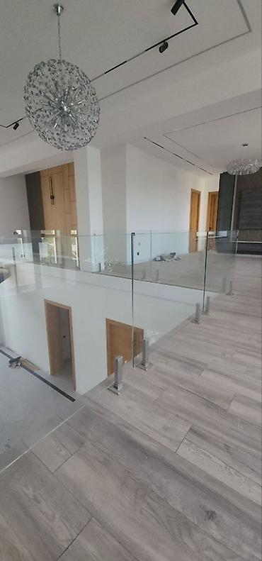 Готовые перила: Готовые перила, Материал: Стекло, Для лестницы — 11