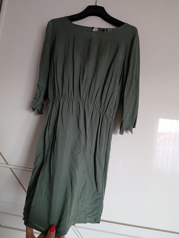 rajf za devojčice: H&M S (EU 36), color - Green, Long sleeves