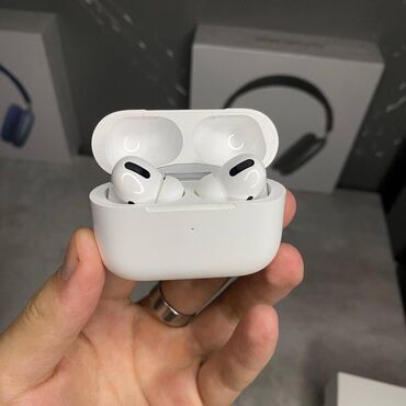 airpods maks: Вакуумные, Apple, Новый, Беспроводные (Bluetooth), Классические