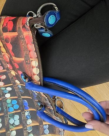 Torbe: GABS kožna torba. prelepa, šarena, ima zip celom dužinom i širinom — 8