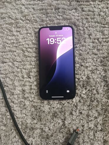 бу айфон 13: IPhone 13, Б/у, 128 ГБ, Midnight, Кабель, 80 %