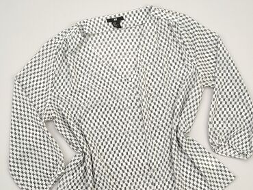 satynowe bluzki koszulowe: Bluzka Damska, H&M, M, stan - Bardzo dobry
