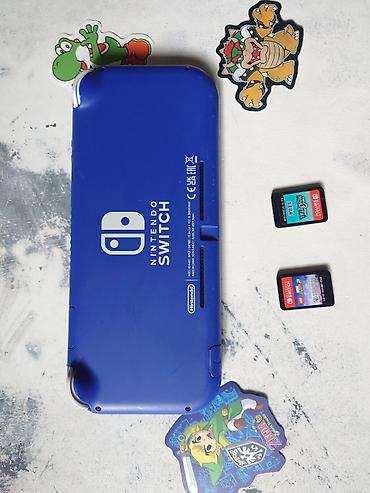 купить nintendo switch 2: Nintendo Switch Lite, цвет синий. Компактная портативная консоль для — 2