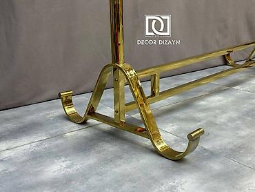 demir asılqan: Stend / asılqan / vitrin aksessuarı Material:Dəmir Reng:Gold Qiymət  — 3