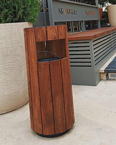 Мусорные урны: На заказ садовые, уличные урны в стиле Loft из качественных материалов — 4