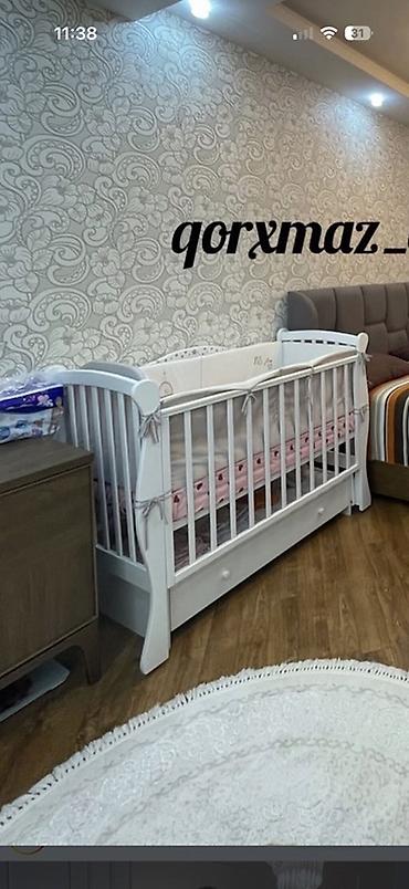 çekmeceli plastik sandıqlar: Happy Baby magazasindan alinib. Ustunun perdesi, ortopedik yay ve qış — 1