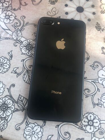 soyuducu bar: IPhone 8 Plus, 64 GB, Black Titanium, Barmaq izi