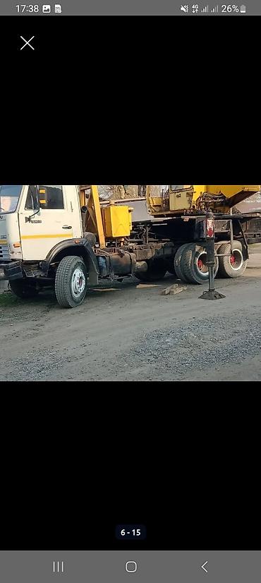 Автокраны: Автокран, Камаз, 2001 г., 25 м — 10