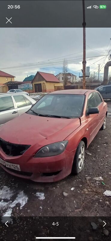 Mazda: Mazda 3: 2005 г., 1.6 л, Механика, Бензин, Хэтчбэк