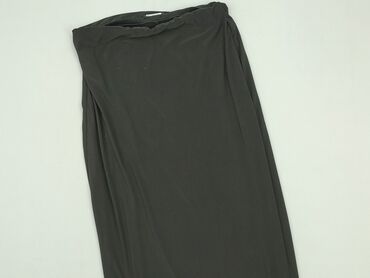 czarne spódnice maxi z rozcięciem: Skirt, S (EU 36), condition - Good