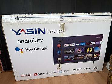 iphone 11 pro max 64gb: Телевизор YASIN LED-43G7 (43") - Платформа: Android TV - Голосовое — 1