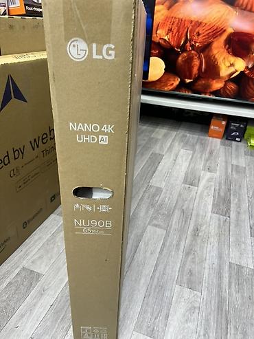 ТВ и видео: LG NANO 4K UHD AI телевизор, модель NU90B, диагональ 65" (164 см) — 2