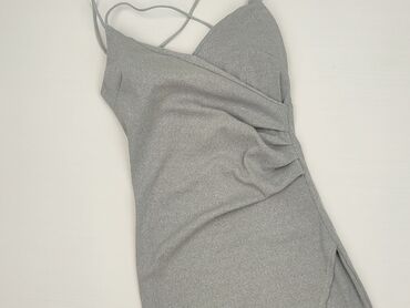 długa dopasowana sukienki z rozcięciem: Women`s dress, S (EU 36)