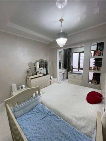 квартира сатылат токмок: 2 комнаты, 69 м², Элитка, 12 этаж, Евроремонт