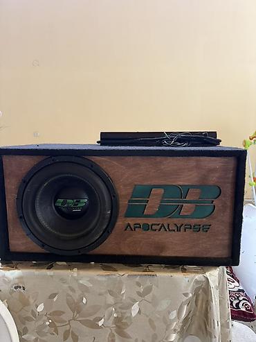 avto registrator: DB Apocalypse 2000rms 4000wat bass qutusu + Soundmax monoblok — 1