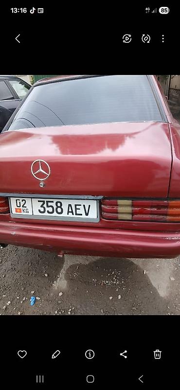 Продажа авто: Mercedes-Benz 190: 1992 г., 1.8 л, Механика, Бензин, Седан — 2