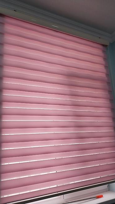 kuxna perde: Pərdə – zebra tipli jalüz 30 man eni 150sm - Rəng: açıq çəhrayı - — 1