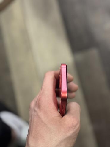 Apple iPhone: IPhone 12 mini, Б/у, 128 ГБ, Красный, Защитное стекло, Чехол — 3