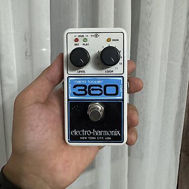 Аудиотехника: Nano looper 360 (луп педаль) в отличном состоянии подойдет для — 1
