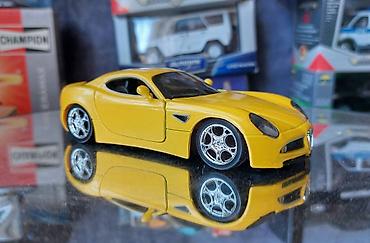 Avtomobil modelləri: Коллекционная модель ALFA ROMEO 8C Competizione Yellow 2007 Scale — 4