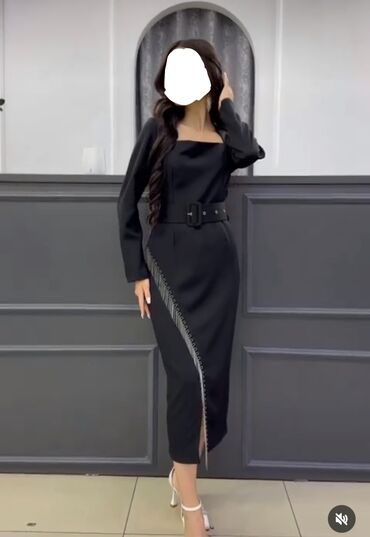 Платья: Вечернее платье, С рукавами, XL (EU 42)