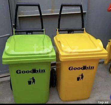 Tullantı qabları: Goodbin təkərli tullantı konteynerləri - İstifadə sahəsi: ofis — 10