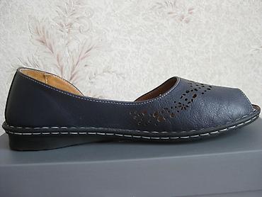 Туфли: Продаются балетки Синий цвет 38 размер В очень хорошем состоянии — 4