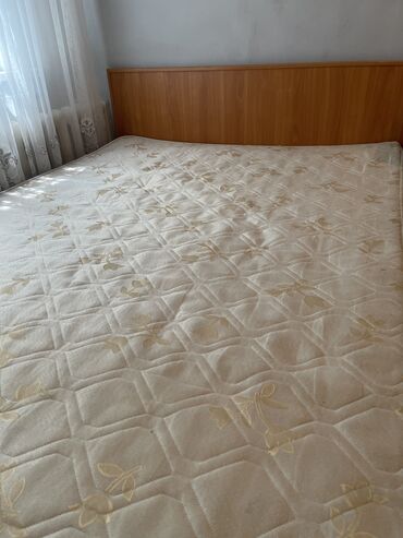 турецкий спальный гарнитур бишкек: Спальный гарнитур, Двуспальная кровать, цвет - Бежевый, Б/у